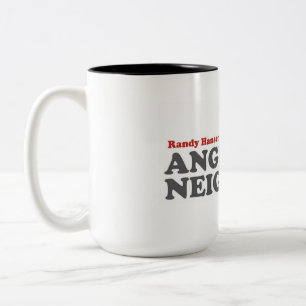 Band-Kaffee-Tasse Zweifarbige Tasse