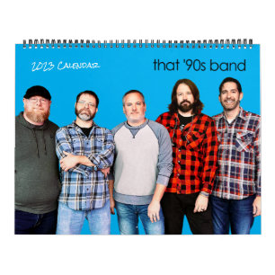 Band-Kalender 2023 der 90er Kalender