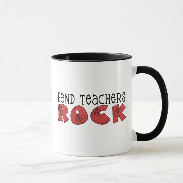 Band-Lehrer-Rock-T-Shirts und Geschenke Tasse (Rechts)