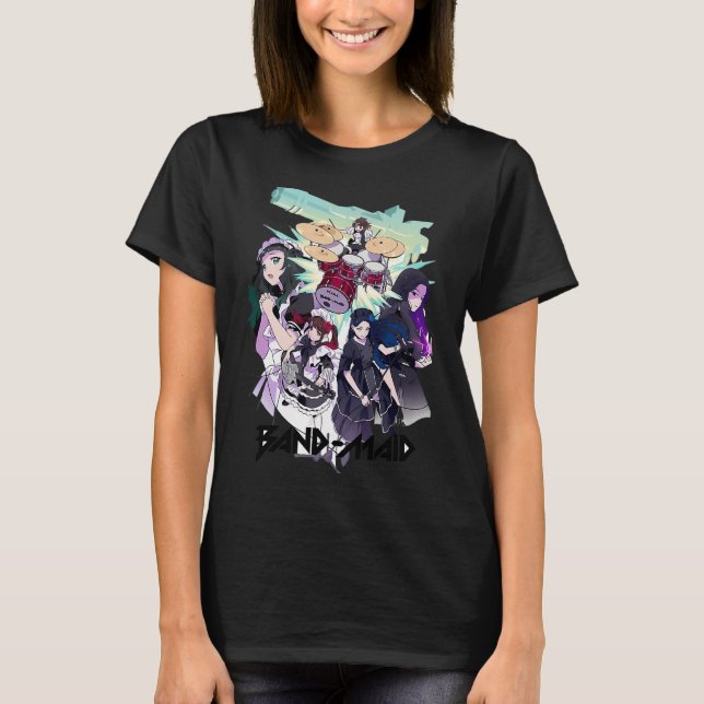 Band Maid im Trend T-Shirt (Vorderseite)