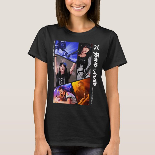 BAND MAID PANEL T-Shirt (Vorderseite)