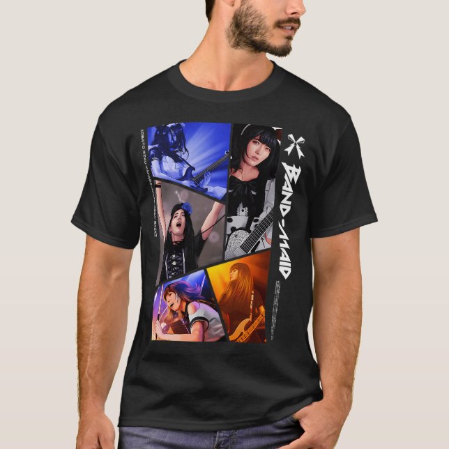 Band Maid Panel T-Shirt (Vorderseite)