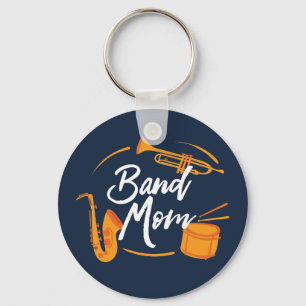 Band Mama Funny School Marching Band Schlüsselanhänger