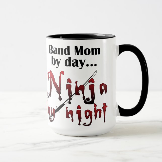 Band Mama Ninja Tasse (Rechts)