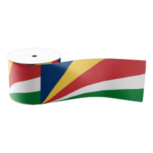 Band mit den Farben der Seychellen Ripsband