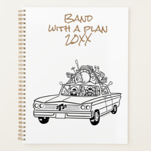 Band mit Plan 20XX Planer