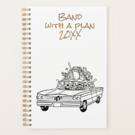 Band mit Plan-20XX-Planer (5,5" x 8,5") Planer