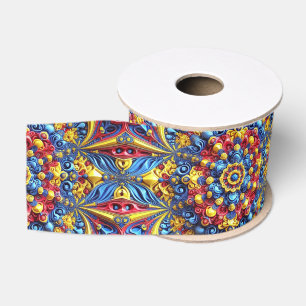Band mit rumänischen Farben Ripsband