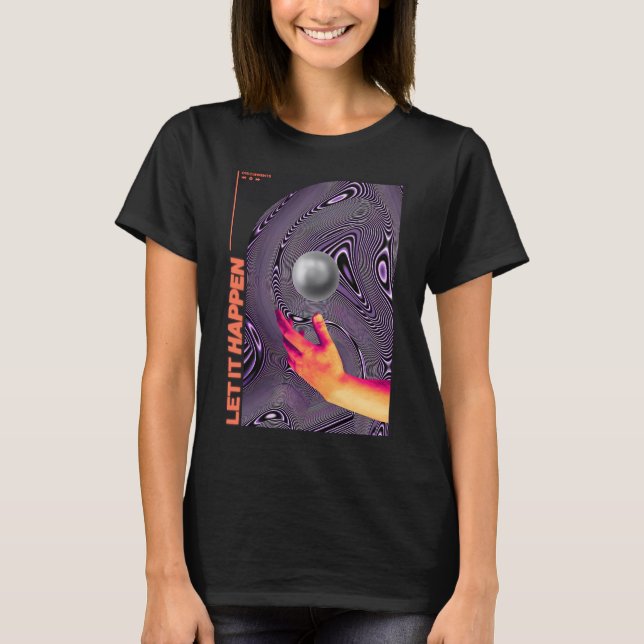 Band Psychedelic Rock Poster T-Shirt (Vorderseite)