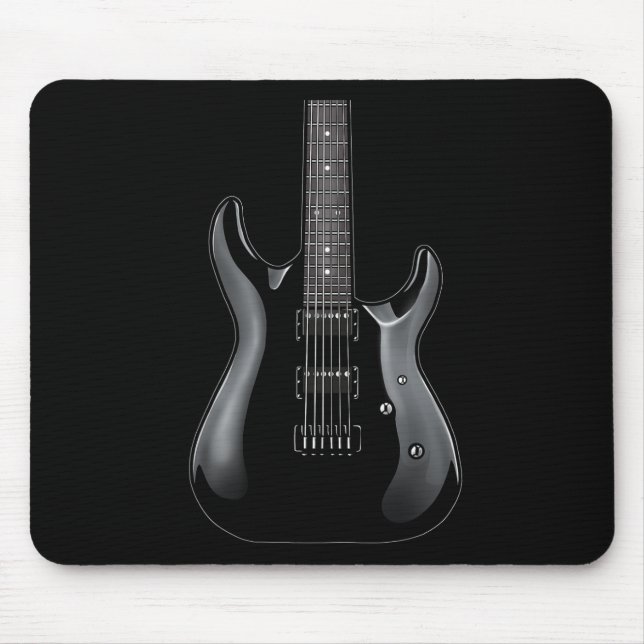 Band Rock and Roll Gitarre für Men Band T-Shirt 11 Mousepad (Vorne)