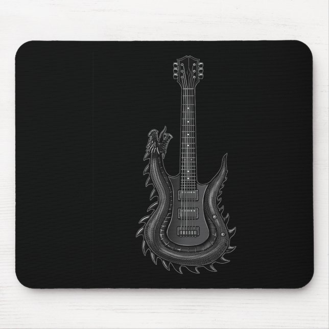 Band Rock and Roll Gitarre für Men Band T-Shirt 6 Mousepad (Vorne)