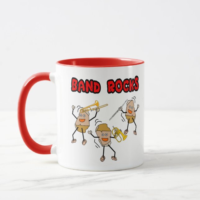 Band Rocks Tasse (Links)