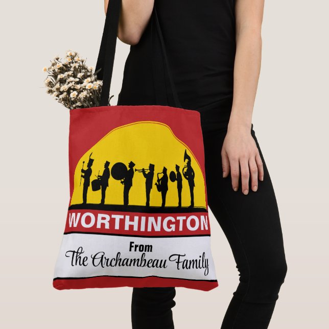 BAND - Sehen Sie zurück. GROSSE Tote Bag (Von Nahem)