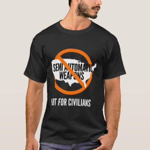 Band Semi Automatische Waffen genug Stopp Gun Viol T-Shirt