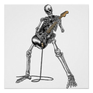 Band Shirts Rock and Roll Gitarre T Shirts für Män Poster