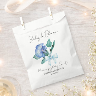 Band   Trichterwinde Samen Baby Shower Geschenktüt Geschenktütchen