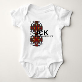 Band vier Kaleidoskop Art Acht Baby Strampler