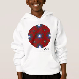 Band vier Kaleidoskop Art Acht Hoodie