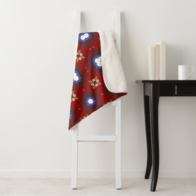 Band vier Kaleidoskop Art neun Sherpadecke (Beispiel)