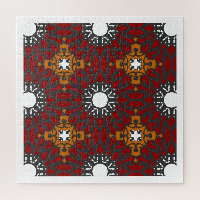 Band vier Kaleidoskop Art One Puzzle (Vertikal)