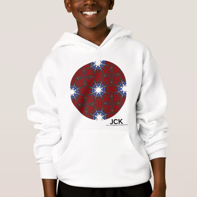 Band vier Kaleidoskop Art Sieben Hoodie (Vorderseite)