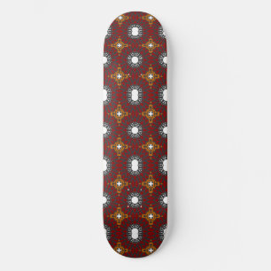 Band vier Kaleidoskop Art zwei Skateboard
