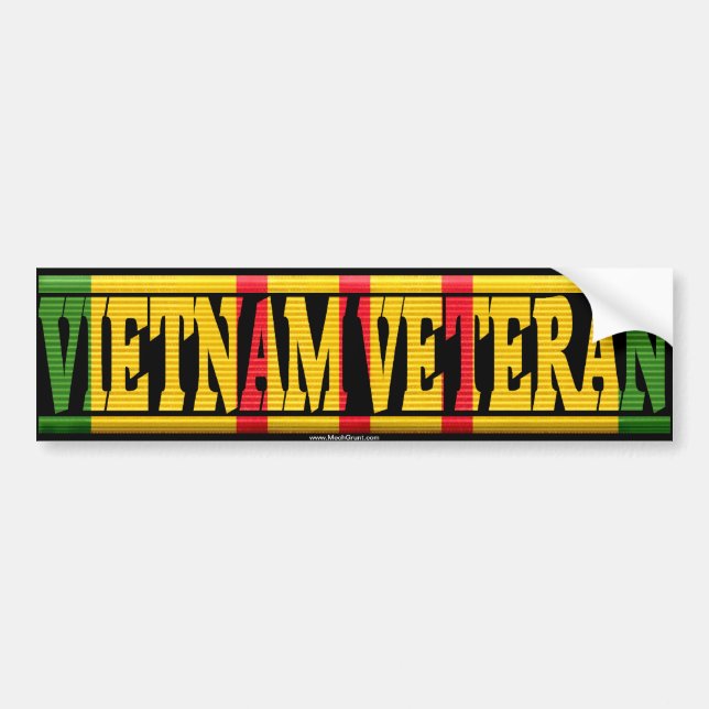 Band Vietnam-Veteranen-VSM Autoaufkleber (Vorne)
