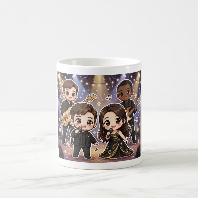 Banda Musical Kawaii  Kaffeetasse (Mittel)