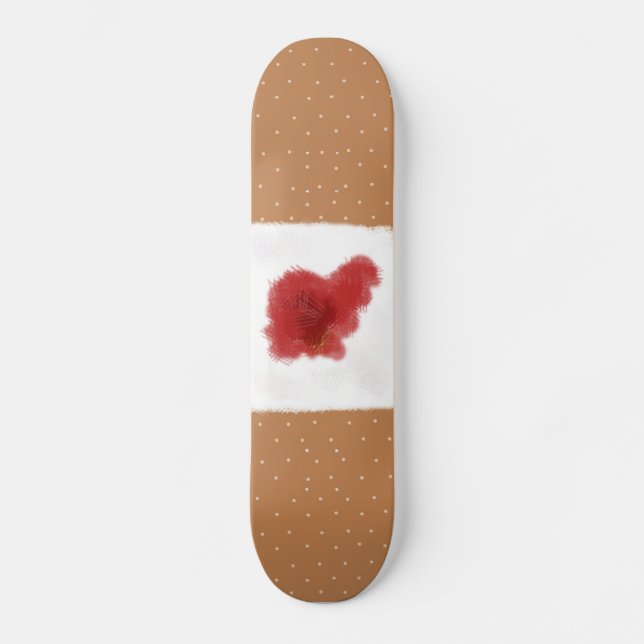 Bandaid Brett Skateboard (Vorderseite)