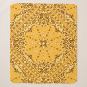 Bandana Boho: Paisley Print Revival Sherpadecke