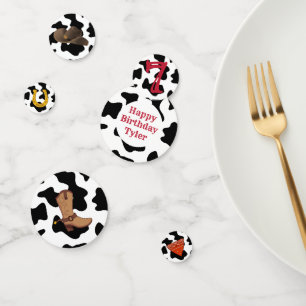 Bandana Cowboy Party Confetti Tischdekor Konfetti