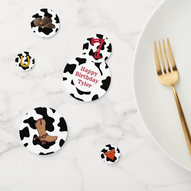 Bandana Cowboy Party Confetti Tischdekor Konfetti (Gruppe)