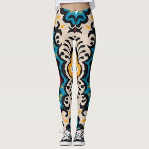 Bandana-Druck: vintage Paisley-Ornament. Leggings