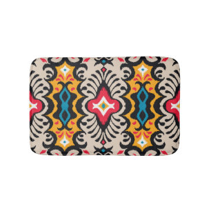 Bandana-Druck: Vintage-Paisley-Seide. Badematte