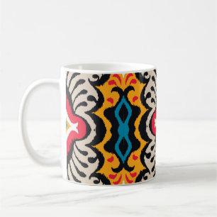 Bandana-Druck: Vintage-Paisley-Seide. Kaffeetasse