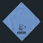 Bandana Halstuch<br><div class="desc">Ihr Nachwuchs kann diese zauberhafte Bandana zur Unterstützung von hilfsbedürftigen Settern spielen</div>