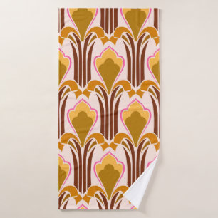 Bandana-Illustration. Nahtloses Muster mit Paisle Badehandtuch