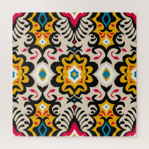 Bandana Paisley: Vintager Seidenraupenkarf Puzzle