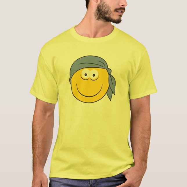 Bandana Pirate Face T-Shirt (Vorderseite)