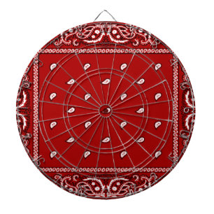 Bandana Red Dartboard Dartscheibe