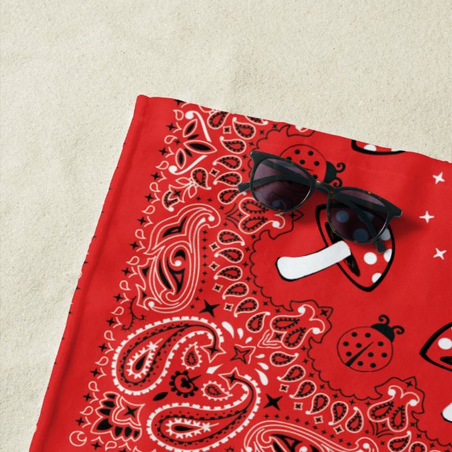 Bandana Strandtuch (Beispiel)