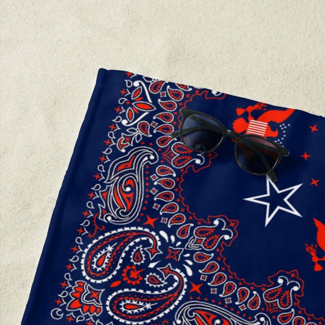 Bandana Strandtuch (Beispiel)