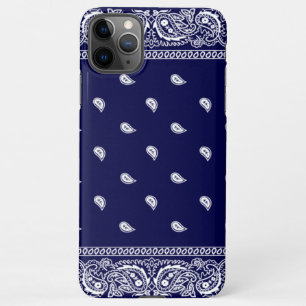 Bandana True Blue Phone iPhone 11Pro Max Hülle