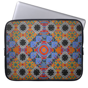 Bandanna shawl, Tischdecken, Stoffdesign, Seide Laptopschutzhülle