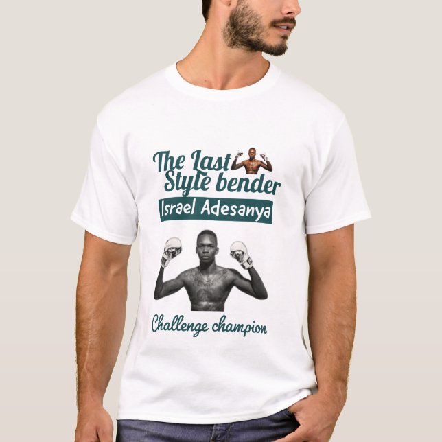 Bandar Stil Israel Adesanya T-Shirt (Vorderseite)