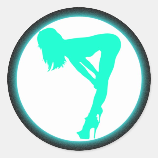 Bandaufkleber Runder Aufkleber (Vorderseite)