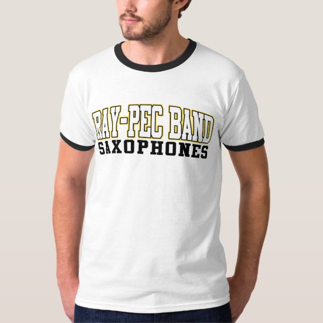 Bandc$strahl-pec saxophones-Shirt T-Shirt (Vorderseite)