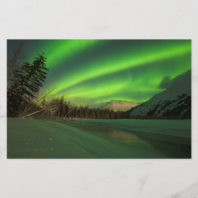 Banded Aurora Briefpapier (Vorderseite)