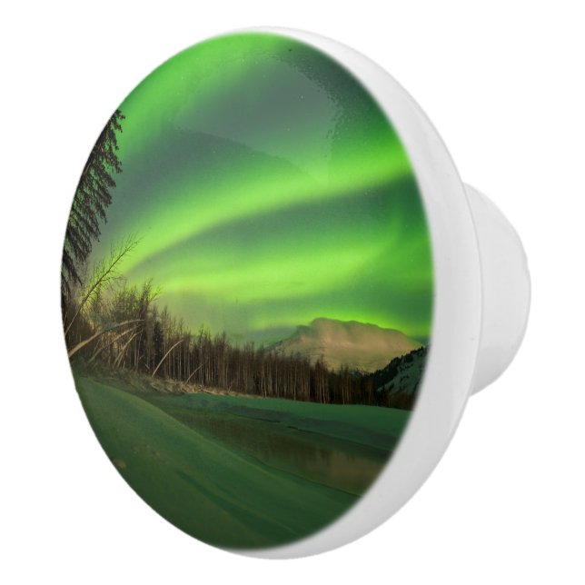 Banded Aurora Keramikknauf (Rechts)