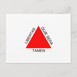 Bandeira de Minas Gerais, Brasilien Postkarte